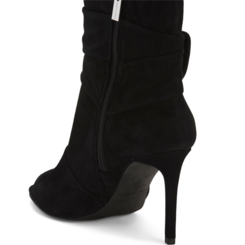 VINCE CAMUTO Suede Antaya
Open Toe Booties Sz 9.5 - Picture 2 of 5